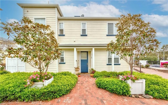 multi unit property with fence