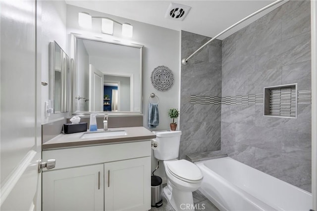 812 N Fern St, Orange, CA 92867 - full bath with toilet, shower / bathtub combination, and vanity
