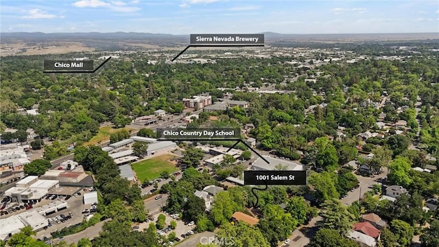1001 Salem St, Chico, CA 95928 - drone / aerial view