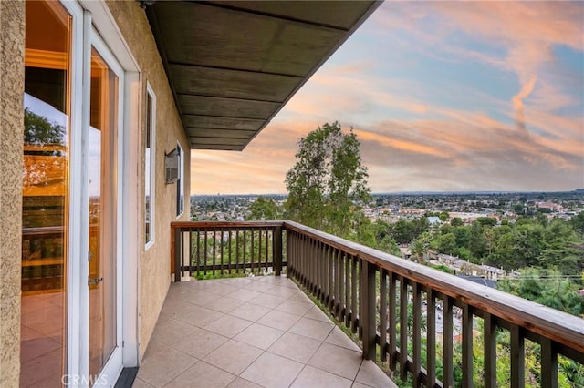 12336 Circula Panorama, North Tustin, CA 92705 - view of balcony at dusk