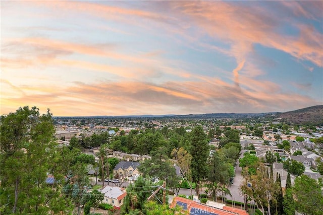 12336 Circula Panorama, North Tustin, CA 92705 - aerial view at dusk