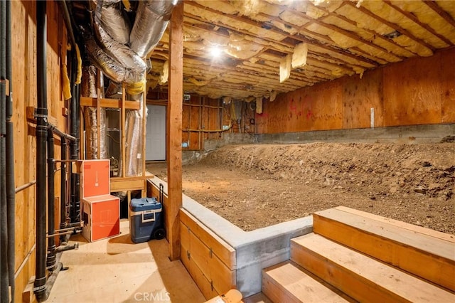 12336 Circula Panorama, North Tustin, CA 92705 - view of unfinished below grade area