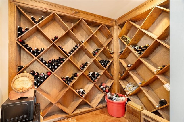 12336 Circula Panorama, North Tustin, CA 92705 - wine cellar featuring wood finished floors