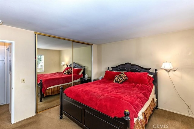 1803 Blue Haven Dr, Rowland Heights, CA 91748 - bedroom with carpet floors, a closet, and baseboards