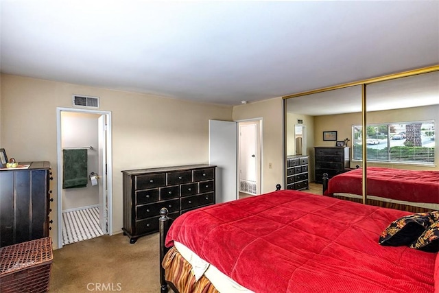 1803 Blue Haven Dr, Rowland Heights, CA 91748 - carpeted bedroom featuring ensuite bathroom and a closet