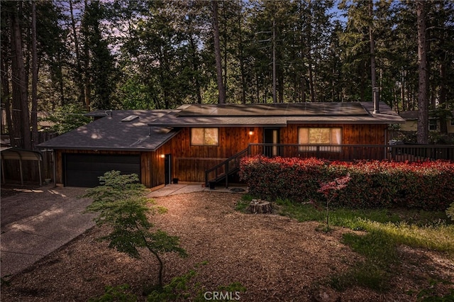 14315 Troy Way, Magalia, CA 95954 - view of front of property featuring driveway and a shingled roof