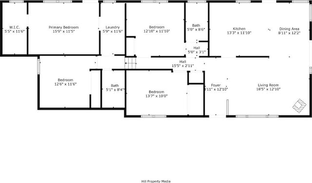 14315 Troy Way, Magalia, CA 95954 - floor plan / room layout