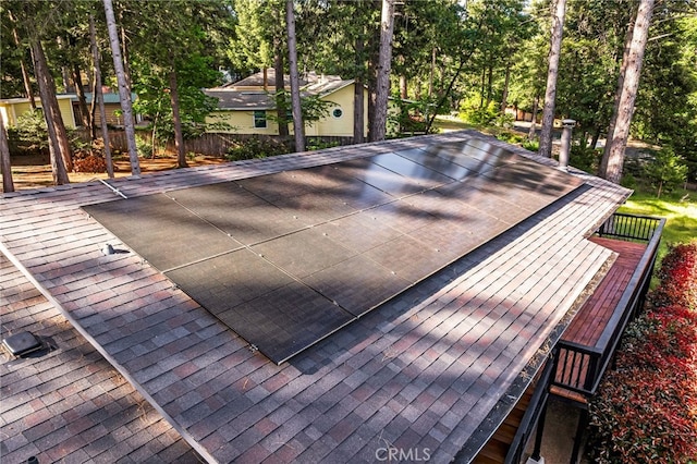 14315 Troy Way, Magalia, CA 95954 - deck featuring view of wooded area and fence