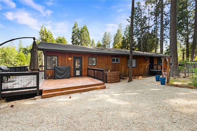14315 Troy Way, Magalia, CA 95954 - back of house with a deck