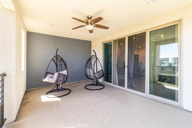 177 Frame, Irvine, CA 92618 - view of patio / terrace featuring a ceiling fan