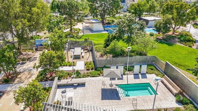 177 Frame, Irvine, CA 92618 - bird's eye view of a pool