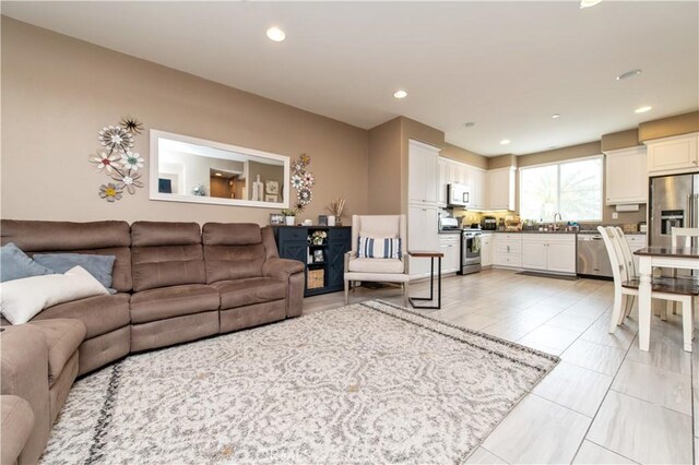 12440 Constellation St, Eastvale, CA 91752 - living room with recessed lighting