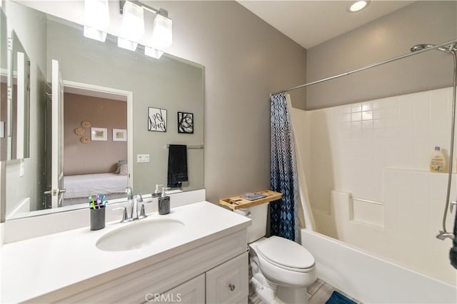 12440 Constellation St, Eastvale, CA 91752 - ensuite bathroom with toilet, vanity, and shower / bath combo