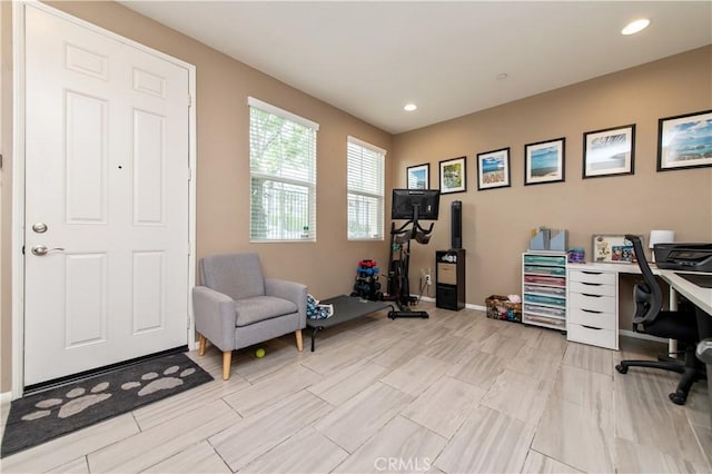 12440 Constellation St, Eastvale, CA 91752 - office space with recessed lighting and baseboards