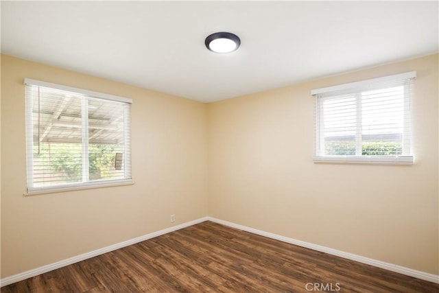 1808 W Palm Dr, West Covina, CA 91790 - spare room with baseboards and dark wood finished floors