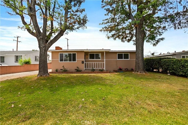 1808 W Palm Dr, West Covina, CA 91790 - single story home featuring stucco siding and a chimney