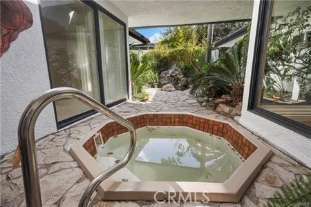 10356 Claire Ave, Porter Ranch, CA 91326 - sunroom / solarium with a jacuzzi