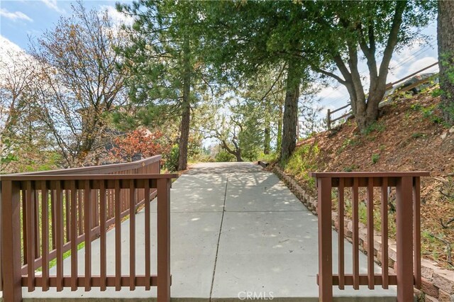 view of community featuring a patio