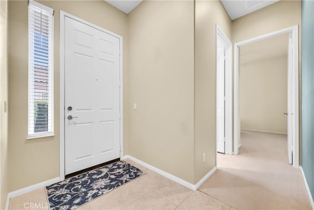 440 Brooklawn Dr, Banning, CA 92220 - tiled entrance foyer with baseboards