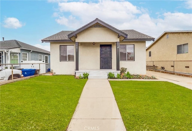 1677 252nd St, Harbor City, CA 90710 - bungalow-style house featuring stucco siding and a shingled roof