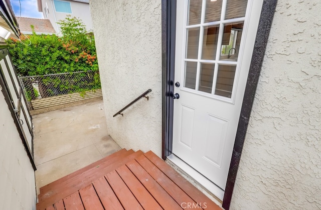 1677 252nd St, Harbor City, CA 90710 - view of exterior entry featuring stucco siding