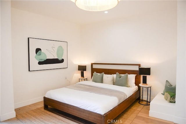 13044 Mindanao Way Unit 3, Marina Del Rey, CA 90292 - bedroom with wood finished floors, baseboards, and recessed lighting