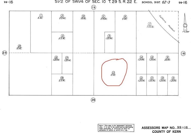 0 Delfern Rd, Buttonwillow CA, 93206 land for sale