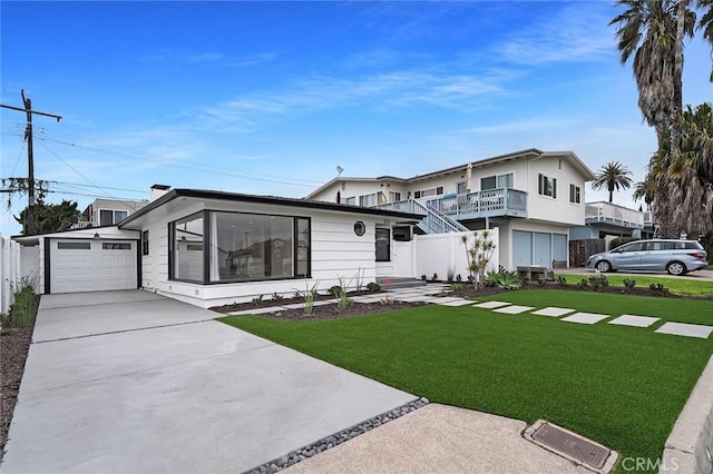 212 La Paloma, San Clemente, CA 92672 - view of front of property featuring concrete driveway