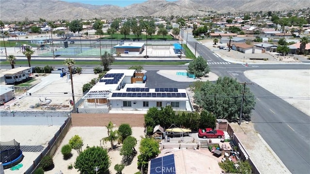 66229 8th St, Desert Hot Springs, CA 92240 - aerial view of residential area with a mountainous background