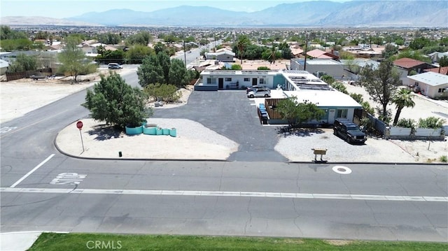 66229 8th St, Desert Hot Springs, CA 92240 - aerial view of residential area with a mountainous background