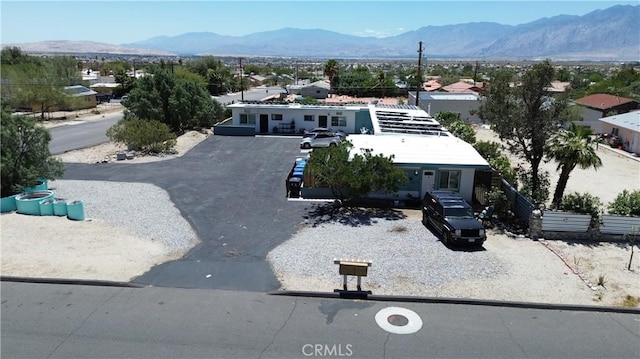 66229 8th St, Desert Hot Springs, CA 92240 - view of front facade featuring a mountain view
