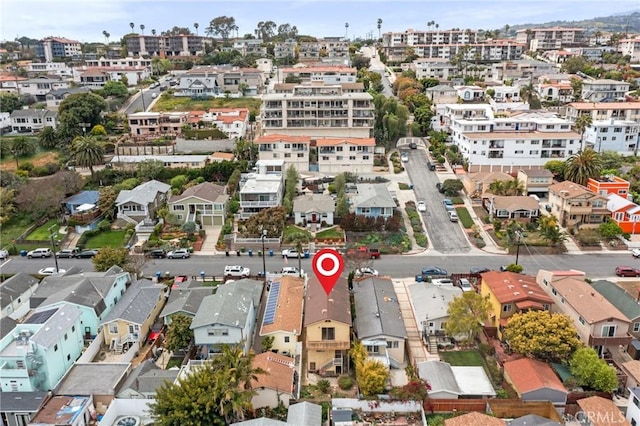 aerial perspective of suburban area