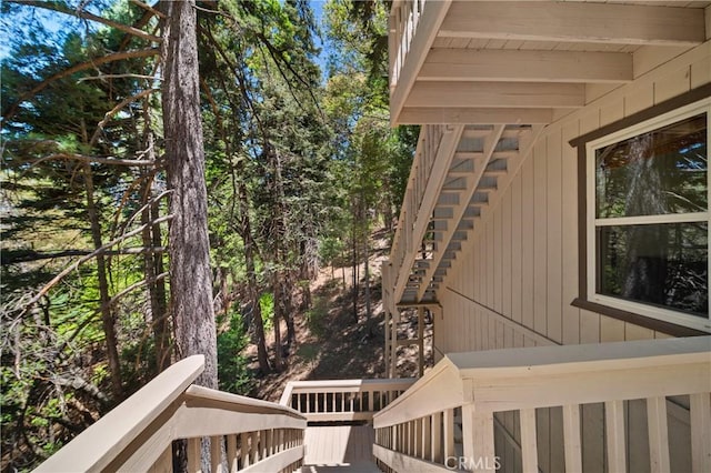 view of side of property