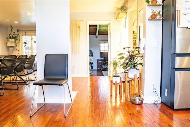 18711 Cerise Ave, Torrance, CA 90504 - entryway with plenty of natural light, wood-type flooring, arched walkways, and recessed lighting