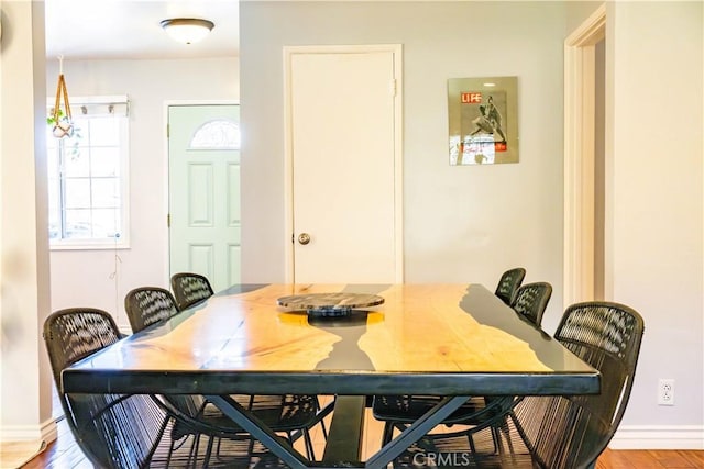 18711 Cerise Ave, Torrance, CA 90504 - dining area featuring wood finished floors and baseboards