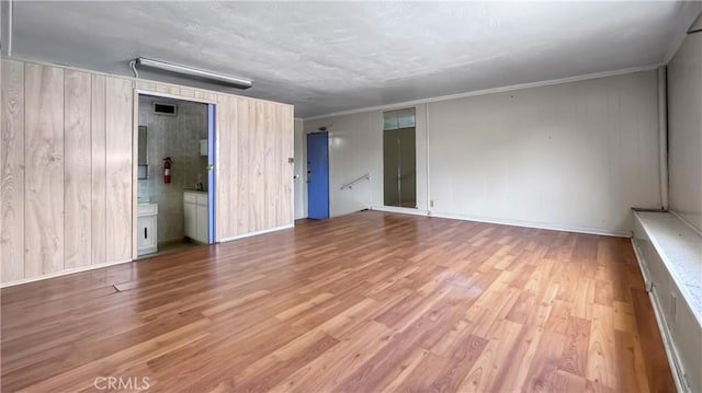 2001 Kenilworth Ave, Los Angeles, CA 90039 - spare room with wood finished floors, ornamental molding, and baseboards