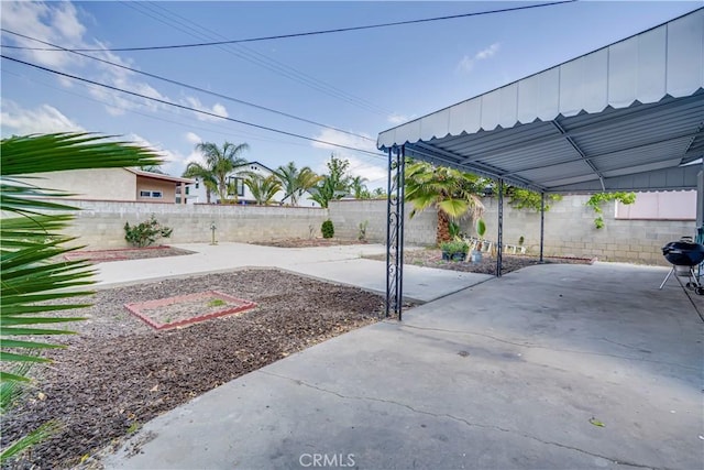 6255 Satsuma Ave, North Hollywood, CA 91606 - fenced backyard featuring a patio