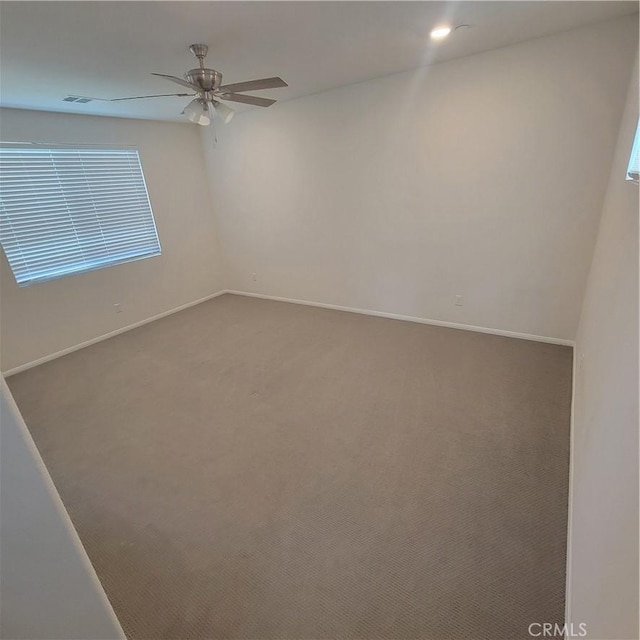 29145 Dune Primrose, Lake Elsinore, CA 92530 - carpeted spare room featuring ceiling fan and baseboards