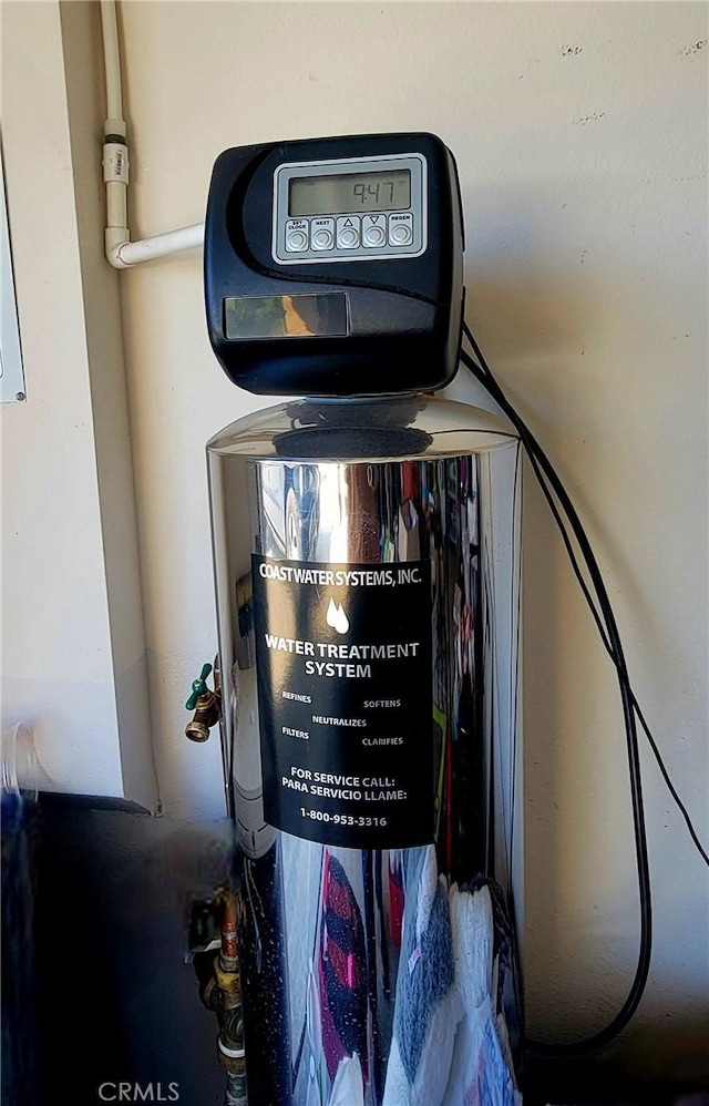 29145 Dune Primrose, Lake Elsinore, CA 92530 - detailed view of a water softener system