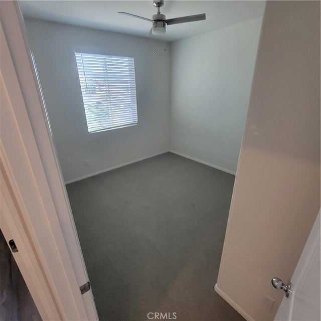 29145 Dune Primrose, Lake Elsinore, CA 92530 - unfurnished room featuring dark colored carpet and a ceiling fan