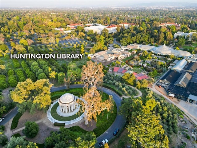 aerial overview of property's location