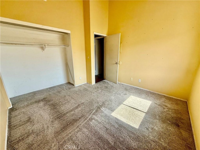 18122 Sundowner Way Unit 1108, Canyon Country, CA 91387 - unfurnished bedroom with carpet flooring and a closet
