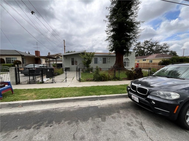 4320 Rio Hondo Ave, Rosemead, CA 91770 - view of front of house with a gate and a fenced front yard