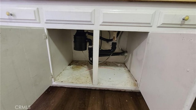 detailed view of wood finished floors