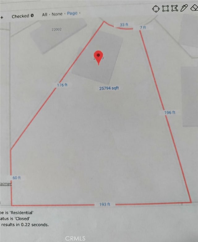 22000 Jodi Pl, Saugus, CA 91350 - map / location of property area