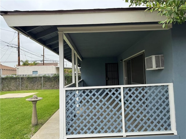 241 N 16th St N, Montebello, CA 90640 - exterior space with a wall unit AC and stucco siding