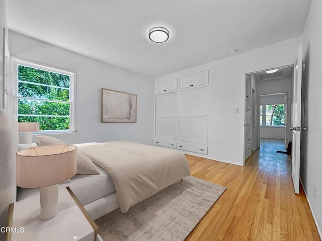 2708 Sanborn Ave, La Crescenta, CA 91214 - bedroom with light wood-style flooring