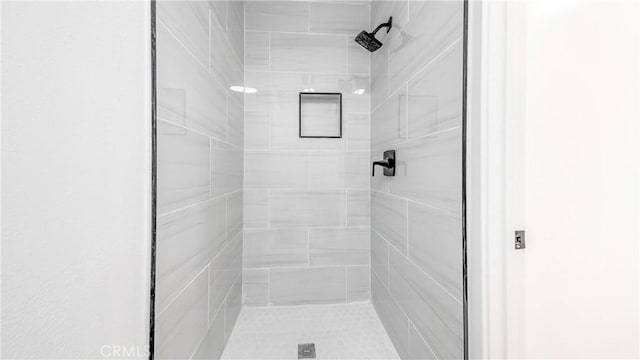 full bath featuring a shower stall