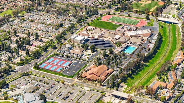 aerial overview of property's location