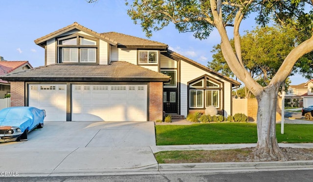 800 Coronado Pl, Oxnard, CA 93030 - traditional-style house featuring concrete driveway, an attached garage, and brick siding